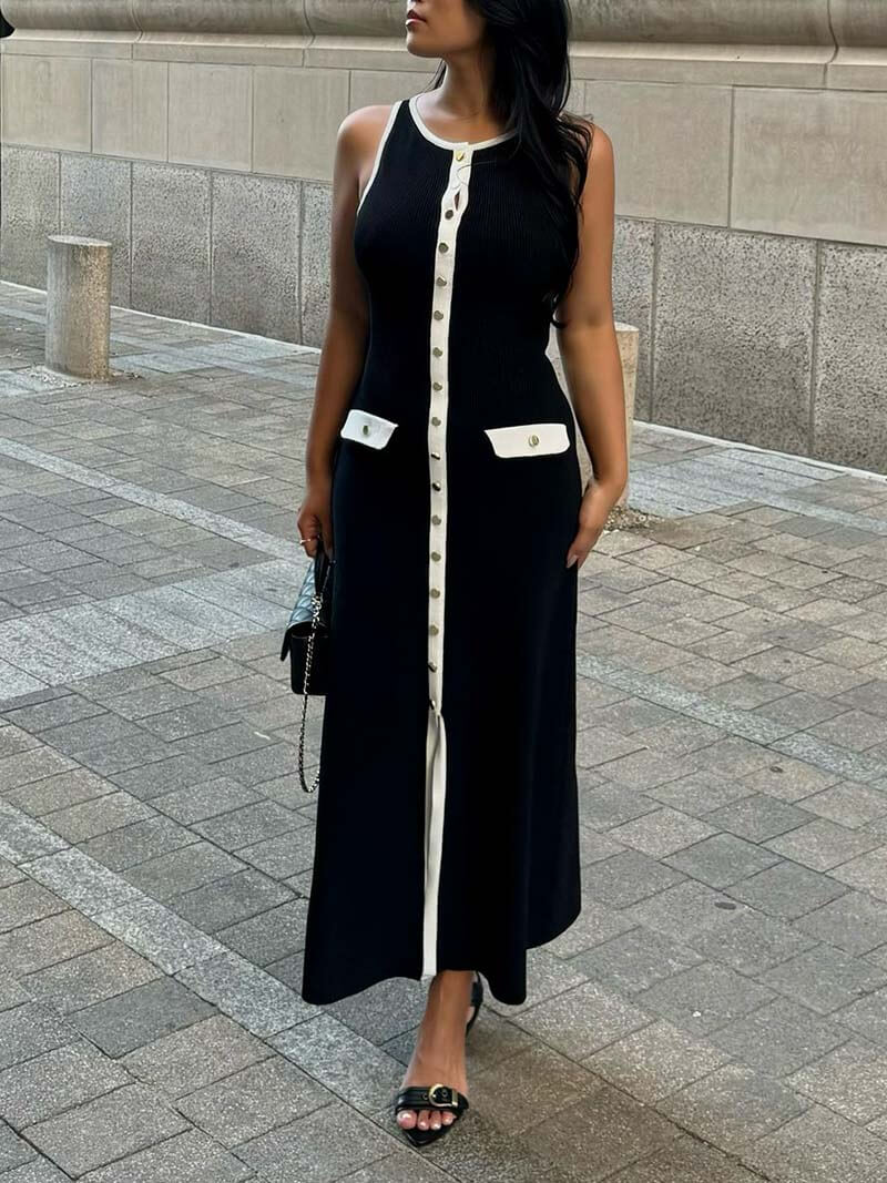 SOERA Georgia Maxi Dress - Dresses - DWOD2-RE615010 Black S
