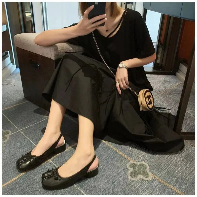 SOERA Beatrice Split - Toe Ballet Mary Jane Heels - Shoes -  Black 36